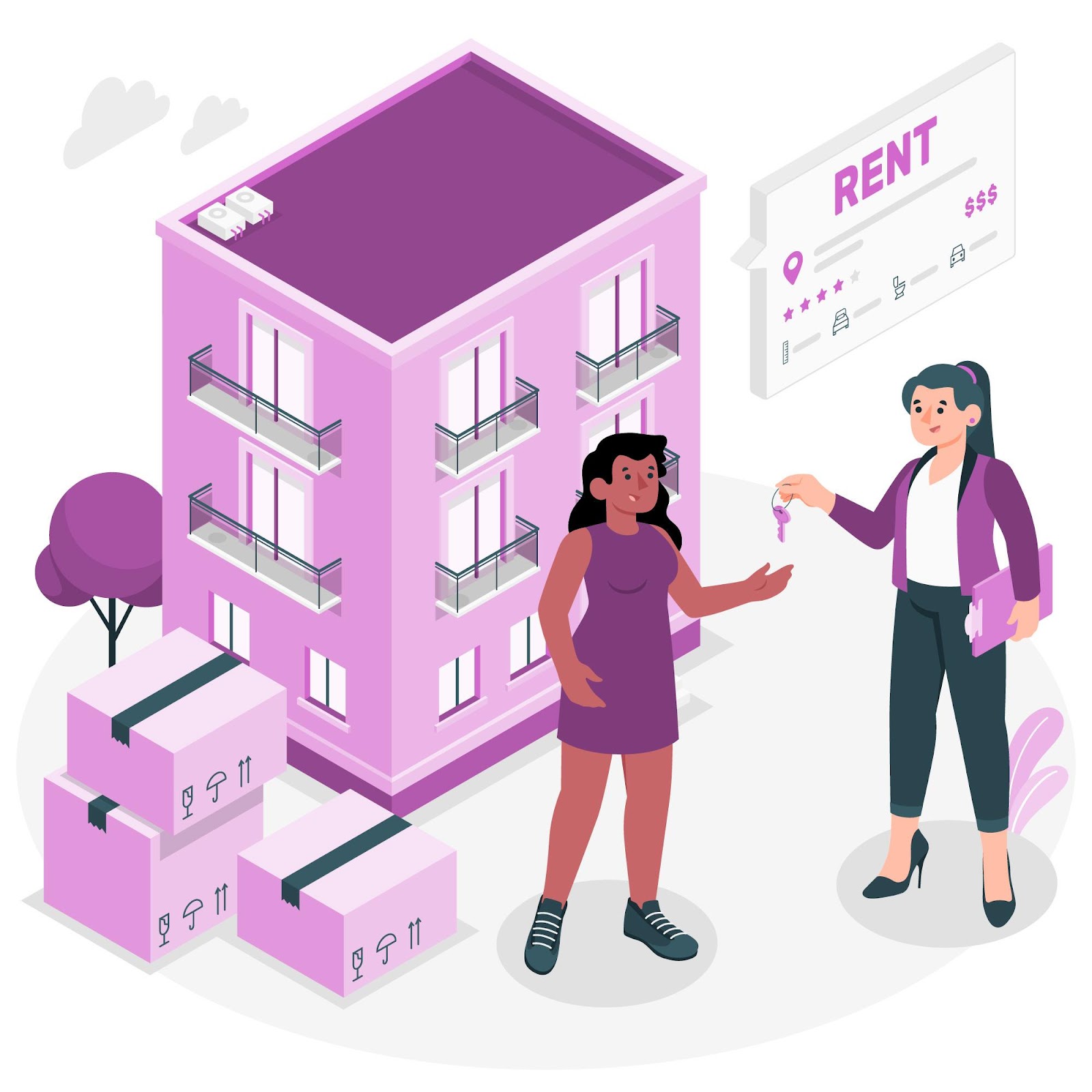 A Young Lady who used rent financing as a solution for affordable rent in Lagos